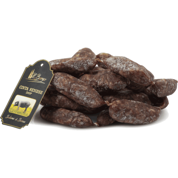 Salsiccia stagionata da Cinta Senese DOP Il Borgo